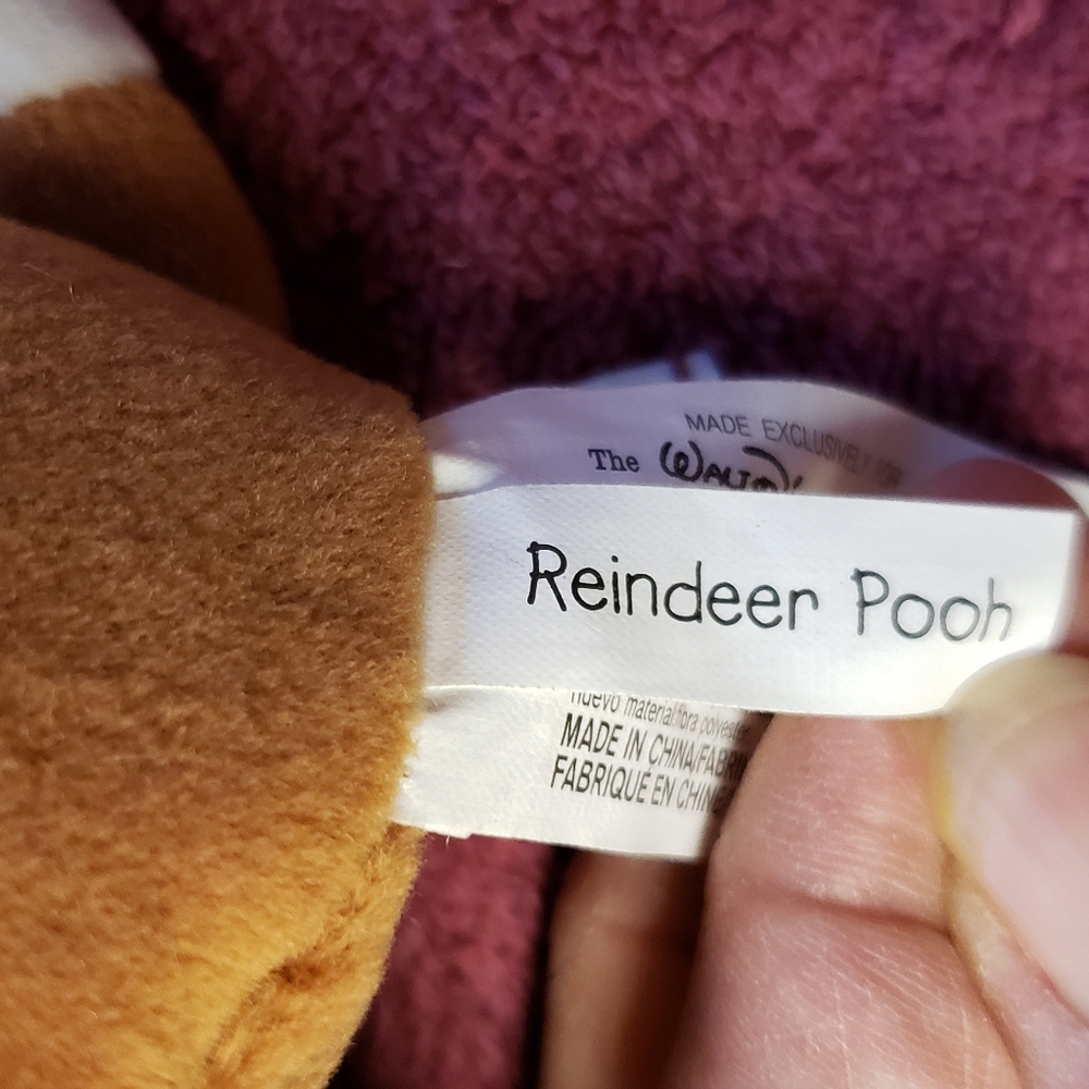 NWT Disney Reindeer Pooh plush - Picture 5 of 8